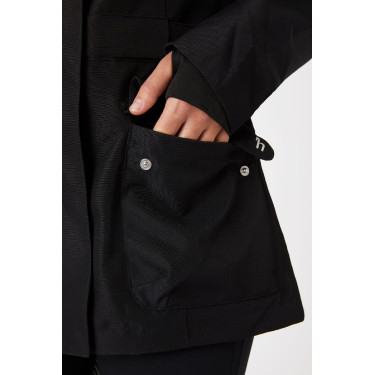 Chaqueta de cáscara técnica Horze Jadine mujer Negro