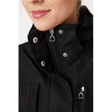 Chaqueta de cáscara técnica Horze Jadine mujer Negro