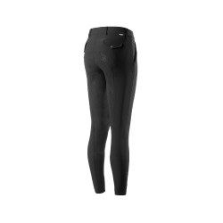 Pantalón fullseat silícona Horze Gran Premio Hombre Negro