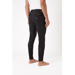 Pantalón fullseat silícona Horze Gran Premio Hombre Negro