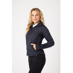 Chaqueta acolchada ligera Horze Zoe mujer Azul marino