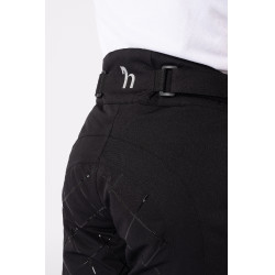 Pantalón acolchado de silicona Horze Adeline Kids Negro