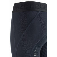 Mallas de Equitación con Asiento Completo de Siliconapara Niños Madison Horze Negro