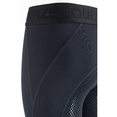 Mallas de Equitación con Asiento Completo de Siliconapara Niños Madison Horze Azul marino oscuro