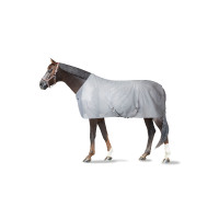 Manta Anti-Mosca Orleans Horze Gris de tiro alto Manta Anti-Mosca Orleans Horze Gris de tiro alto