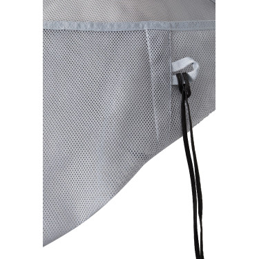 Manta Anti-Mosca Orleans Horze Gris de tiro alto