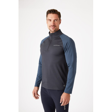 Top de entrenamiento B Vertigo Edmund para hombre con cremallera Top de entrenamiento B Vertigo Edmund para hombre con cremallera