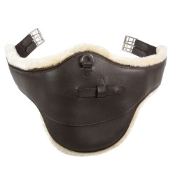 Cincha Barriguera con forro polar Atlanta Horze Marrón oscuro Marr&amp;amp;amp;oacute;n