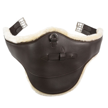 Cincha Barriguera con forro polar Atlanta Horze Marrón oscuro Marr&amp;amp;amp;oacute;n