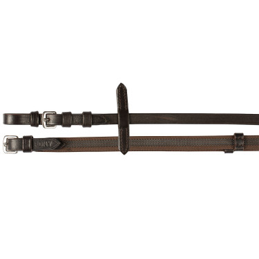 Riendas Bredies Horze Slender Castaño Marrón Riendas Bredies Horze Slender Castaño Marrón