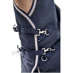 Manta exterior Georgina B Vertigocon cubrecuello amovible 250 g Azul marino Manta exterior Georgina B Vertigocon cubrecuello amovible 250 g Azul marino