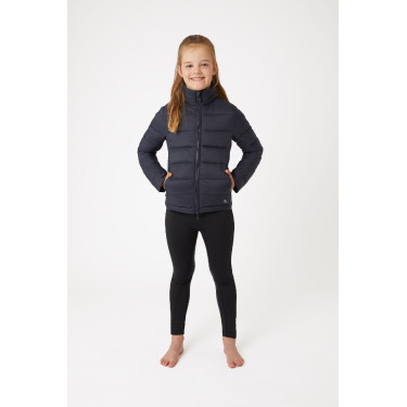 Chaqueta acolchada ligera para niño Horze Alicia Azul marino Chaqueta acolchada ligera para niño Horze Alicia Azul marino
