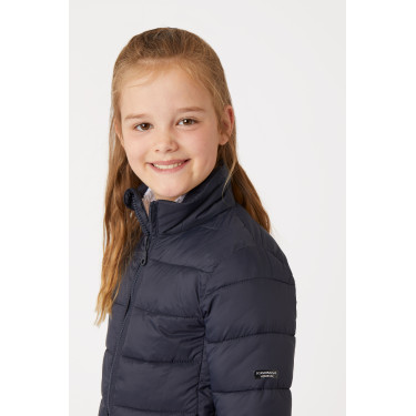 Chaqueta acolchada ligera para niño Horze Alicia Azul marino Chaqueta acolchada ligera para niño Horze Alicia Azul marino