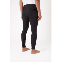 Pantalón con badanas de silícona Horze Gran Premio Hombre Negro Pantalón con badanas de silícona Horze Gran Premio Hombre Negro