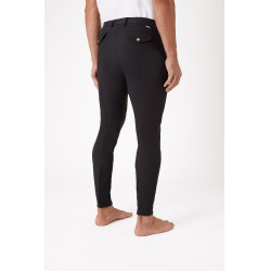 Pantalón con badanas de silícona Horze Gran Premio Hombre Negro