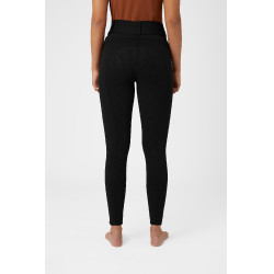Pantalón térmico mujer Horze Mia con culera de silicona Negro Pantalón térmico mujer Horze Mia con culera de silicona Negro