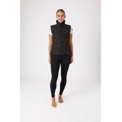 Chaleco Camuflaje Reflectante para Mujer Luminox Horze Negro / plata