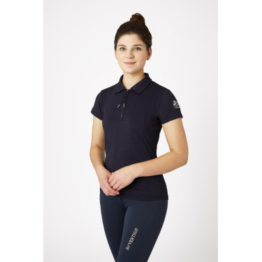 Camisa Polo de Manga Corta para Mujer Claudine B Vertigo Camisa Polo de Manga Corta para Mujer Claudine B Vertigo