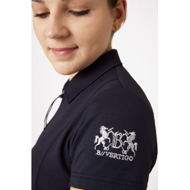 Camisa Polo de Manga Corta para Mujer Claudine B Vertigo Camisa Polo de Manga Corta para Mujer Claudine B Vertigo