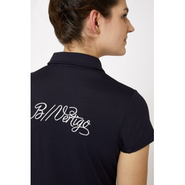 Camisa Polo de Manga Corta para Mujer Claudine B Vertigo Camisa Polo de Manga Corta para Mujer Claudine B Vertigo