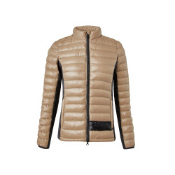 Chaqueta acolchada ultraligera B Vertigo Simone para mujer Galleta de jengibre Beige