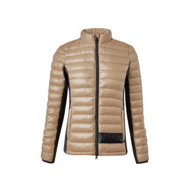 Chaqueta acolchada ultraligera B Vertigo Simone para mujer Galleta de jengibre Beige