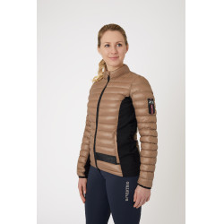 Chaqueta acolchada ultraligera B Vertigo Simone para mujer Galleta de jengibre Beige