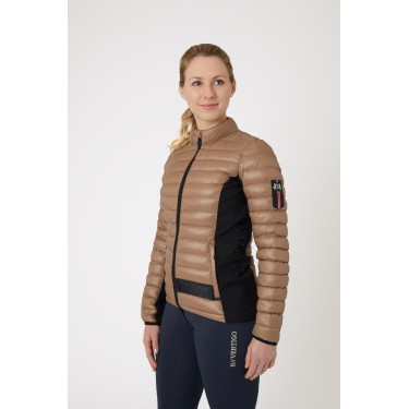 Chaqueta acolchada ultraligera B Vertigo Simone para mujer Galleta de jengibre Beige
