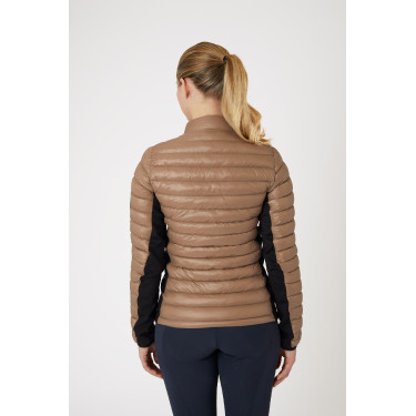 Chaqueta acolchada ultraligera B Vertigo Simone para mujer Galleta de jengibre Beige