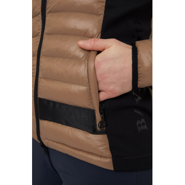 Chaqueta acolchada ultraligera B Vertigo Simone para mujer Galleta de jengibre Beige