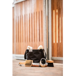 Set de limpieza madera Horze Set de limpieza madera Horze