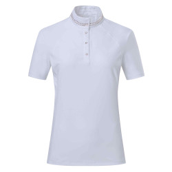 Polo de concurso Euro-Star Estrella Blanco óptico
