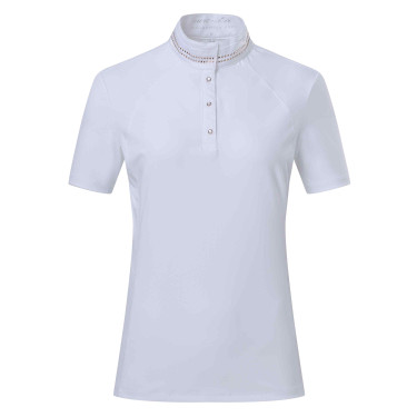 Polo de concurso Euro-Star Estrella Blanco óptico
