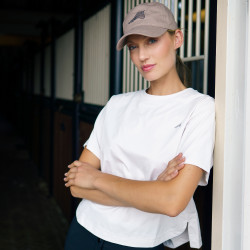 Camiseta técnica Euro-Star Simona Marfil Beige