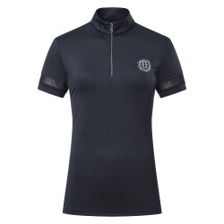 Polo en tech Imperial Riding Gina Negro