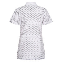 Polo en tech Imperial Riding Roxy AOP Blanco