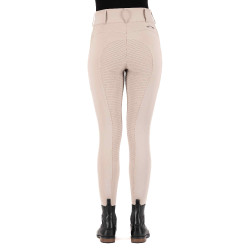 Leggings de equitación HV Polo Evi FullGrip Hierba marina Beige