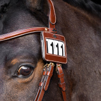 Número de cabezada HV Polo Legacy Castaño Marr&amp;oacute;n