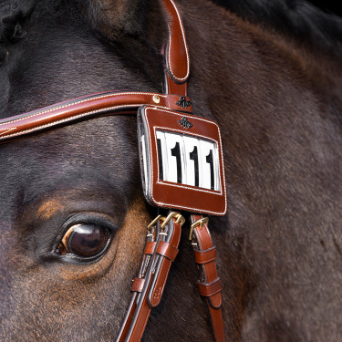 Número de cabezada HV Polo Legacy Castaño Marrón