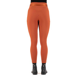 Pantalón de equitación Euro-Star Athletic Luxe FullGrip Cinabrio oscuro Naranja