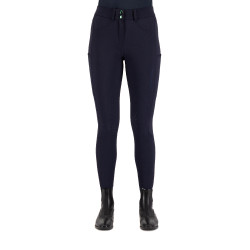 Pantalón de equitación Euro-Star Empressive FullGrip Noche Azul marino