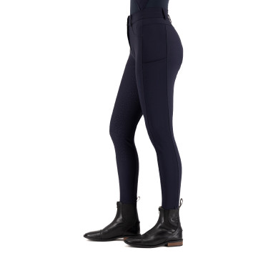 Pantalón de equitación Euro-Star Empressive FullGrip Noche Azul marino