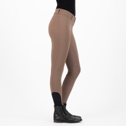 Pantalón de equitación Imperial Riding Suzy FullGrip Macchiato Marrón
