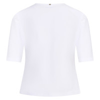 Camiseta de competición de malla flexible voladora Euro-Star Blanco Camiseta de competición de malla flexible voladora Euro-Star Blanco