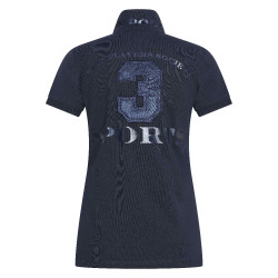 Camiseta tipo polo Favouritas EQ HV Polo Marino metalizado Azul marino Camiseta tipo polo Favouritas EQ HV Polo Marino metalizado Azul marino