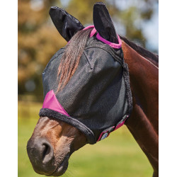 Máscara anti-moscas Weatherbeeta ComFiTec Deluxe Durable Mesh con orejas Máscara anti-moscas Weatherbeeta ComFiTec Deluxe Durable Mesh con orejas