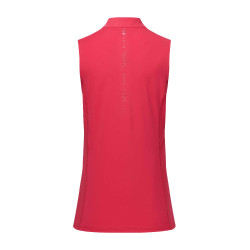 Polo sin mangas HV Polo Maxime Viva Magenta Burdeos