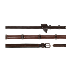 Riendas de goma 1/2 con 7 topes Working By Dy'on Castaño Marrón Riendas de goma 1/2 con 7 topes Working By Dy'on Castaño Marrón