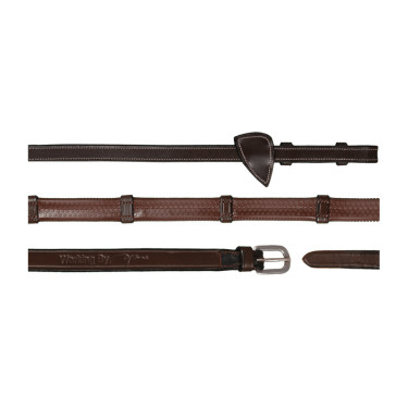 Riendas de goma 1/2 con 7 topes Working By Dy'on Castaño Marr&amp;oacute;n