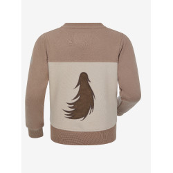 Sudadera Mini LeMieux Poni Piedra Gris